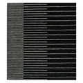 Zarina Square Black Grey Handmade Rug